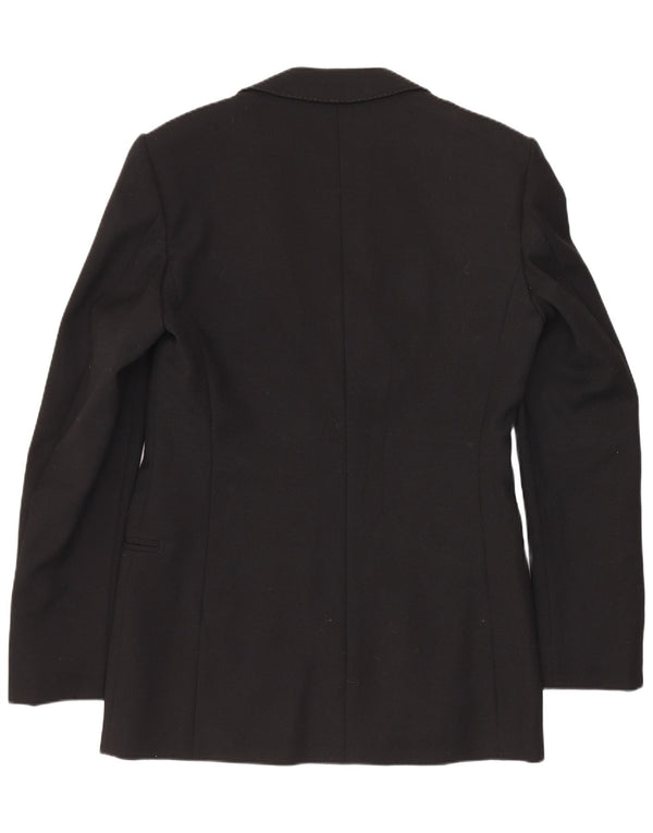 Vintage Herre 1 Knap Blazer Jacket UK 36 Small Black Classic