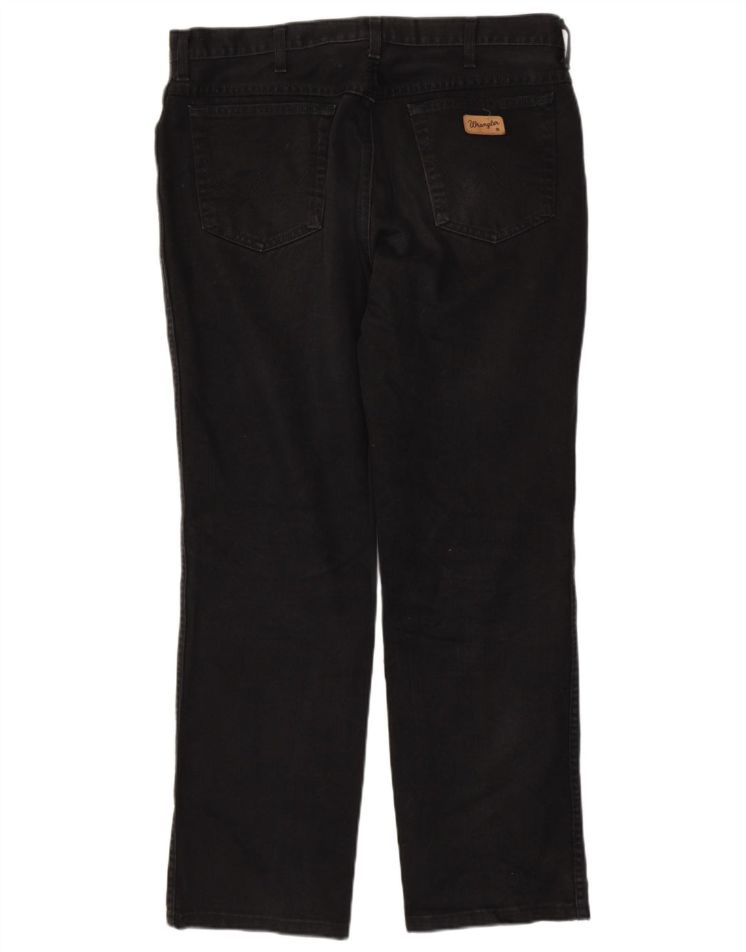 WRANGLER Straight Jeans til mænd W38 L32 Sort
