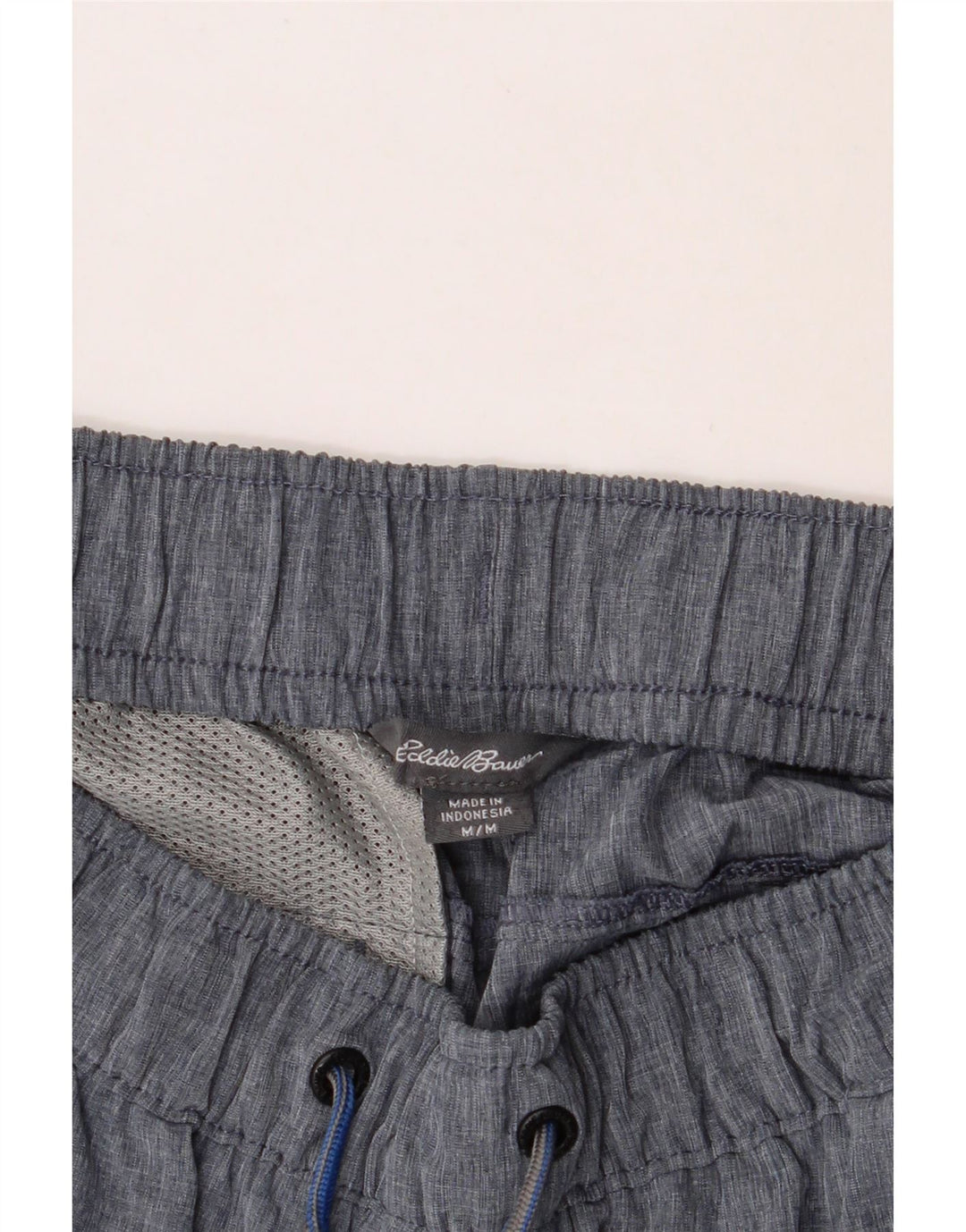 EDDIE BAUER Mens Casual Shorts Medium W30  Navy Blue Polyester Vintage Eddie Bauer and Second-Hand Eddie Bauer from Messina Hembry 
