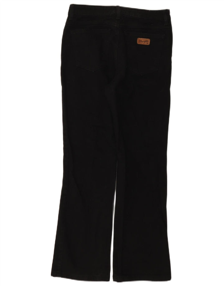 Wrangler Dame Bootcut Jeans W30 L30 Sort Bomuld