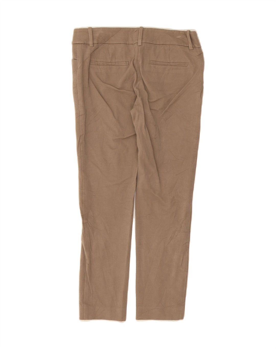 MOSSIMO Womens Slim Cropped Trousers US 4 Small W30 L25 Brown Cotton Vintage Mossimo and Second-Hand Mossimo from Messina Hembry 