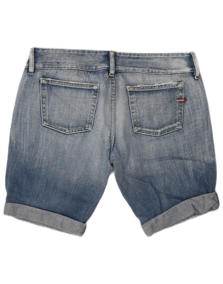 DIESEL Dame denim Shorts W31 Medium Blue Bomuld