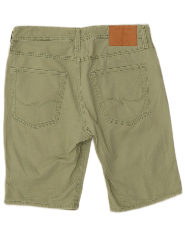 JACK & JONES Herre Regular Fit denimshorts W30 Mellemgrøn bomuld