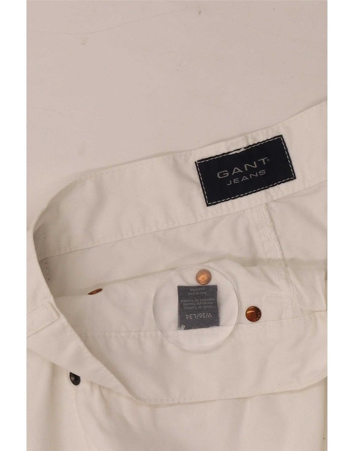 Gant Herre løse jeans W36 L28 Hvid bomuld