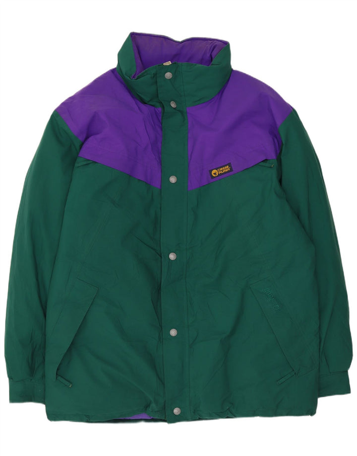 Ciesse Piumini Herre Polstret Jakke IT 54 2XL Grøn Colourblock Polyester