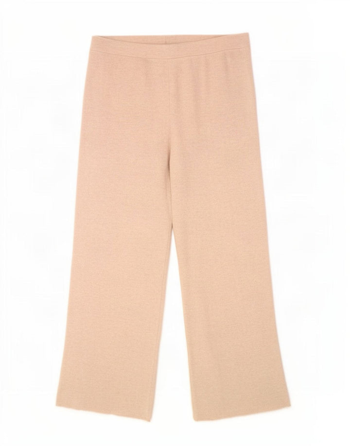 Zara Træningsdragtsbukser til kvinder UK 12 Medium Beige Polyester