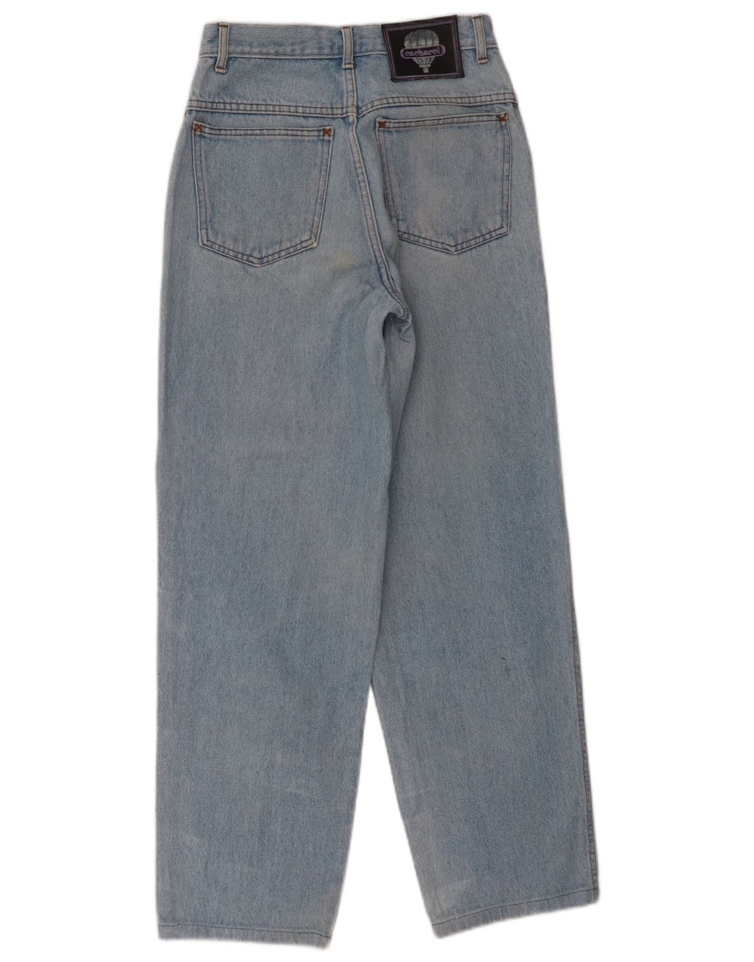 Cacharel Dame Højhøjde Løse Jeans W28 L29 Blå Bomuld