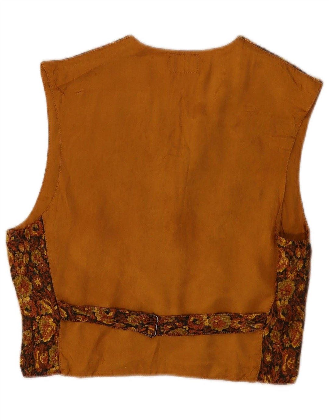 Vintage damevest IT 40 Small Brown Floral
