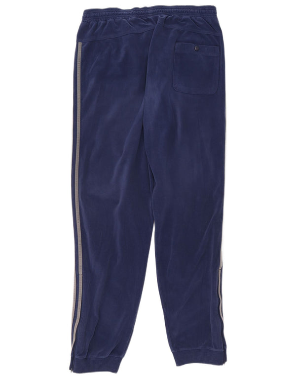 Adidas Træningsdragt til mænd Joggers UK 42/44 Large Navy Blue Polyester