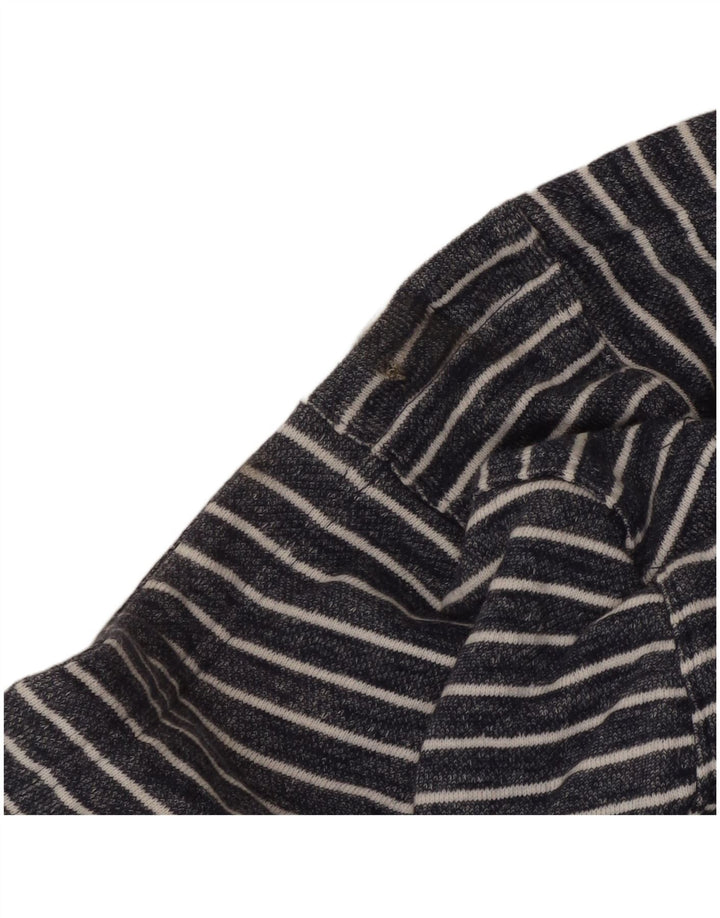 Mountain Warehouse Dame Hættetrøje Sweater UK 10 Small Navy Blue Striped