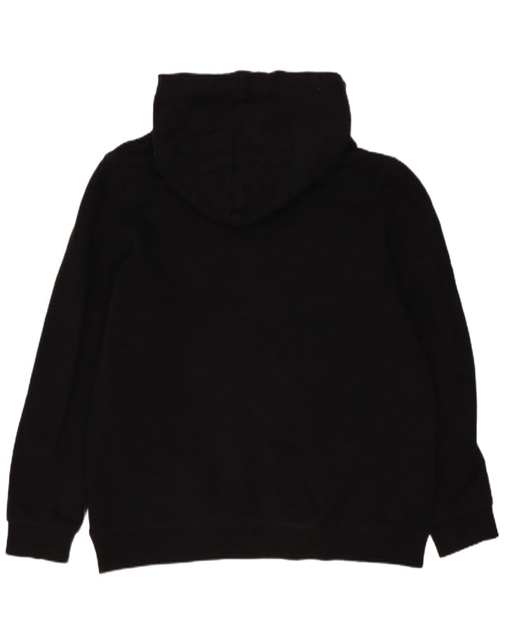 SUPERDRY Oversized grafisk hættetrøje til kvinder UK 10 Small Black