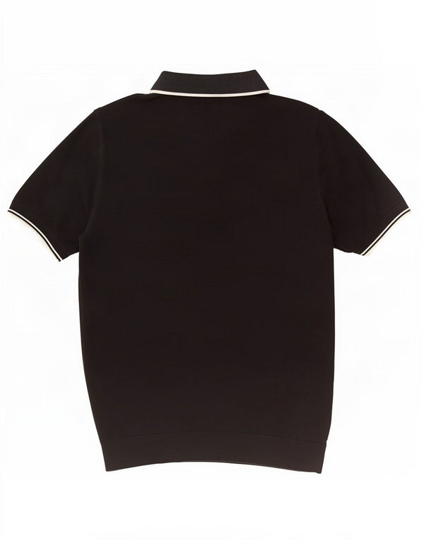 Fred Perry Herre poloshirt Stor sort bomuld