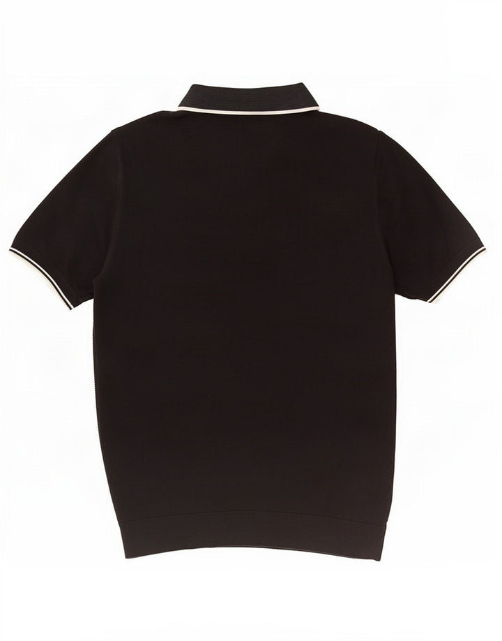 Fred Perry Herre poloshirt Stor sort bomuld
