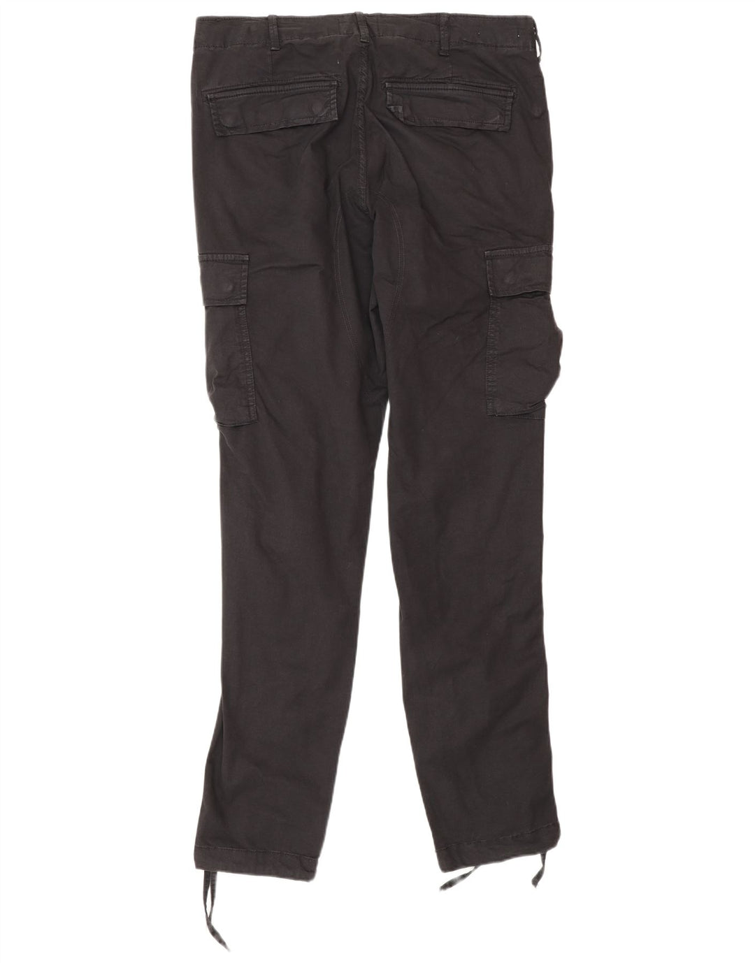 Jack & Jones Herre Slim Cargo Bukser W33 L34 Sort Bomuld