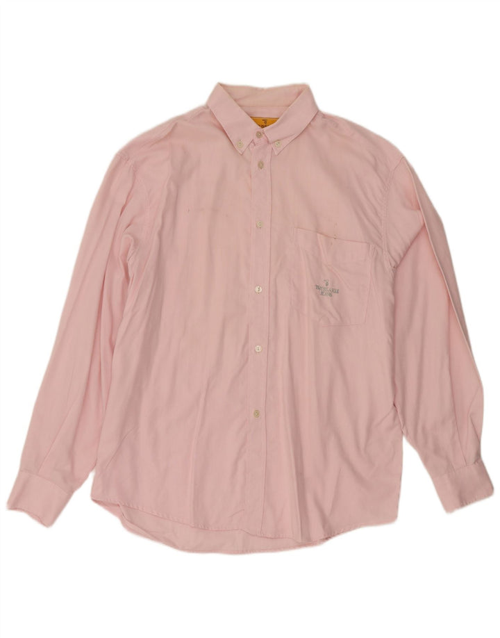 Trussardi Jeans Herreskjorte Large Pink