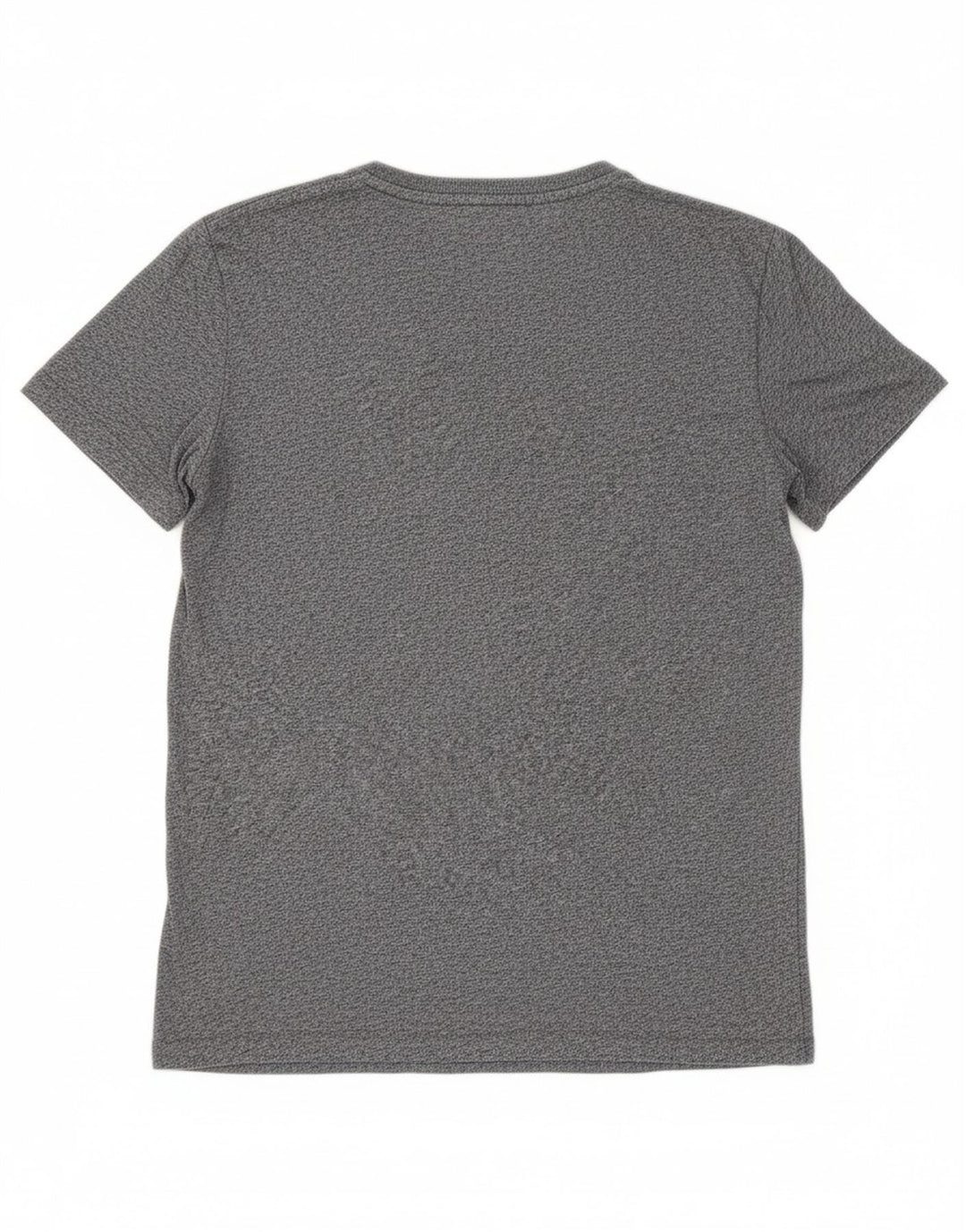 SUPERDRY Mens T-Shirt Top Small Grey Flecked Cotton