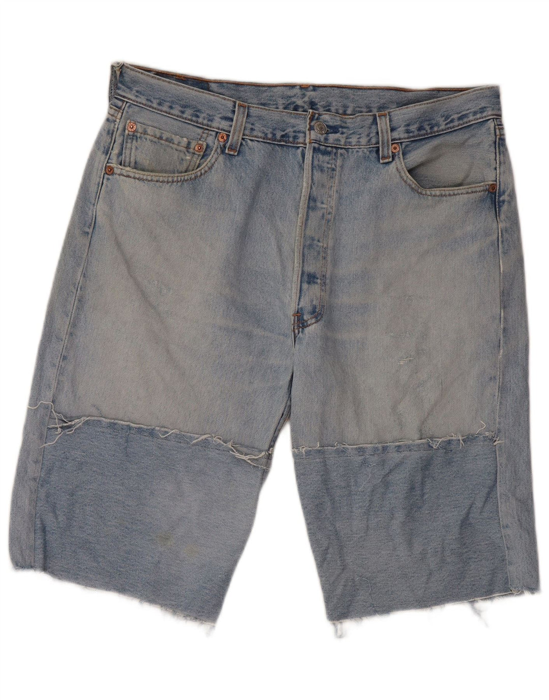LEVI'S Herre 501 denimshorts W36 Large Blue Cotton