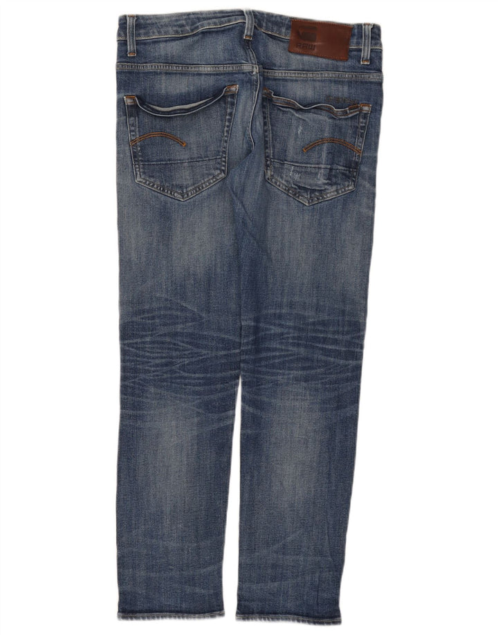 G-Star Dame Slim Jeans W30 L27 Blå Bomuld