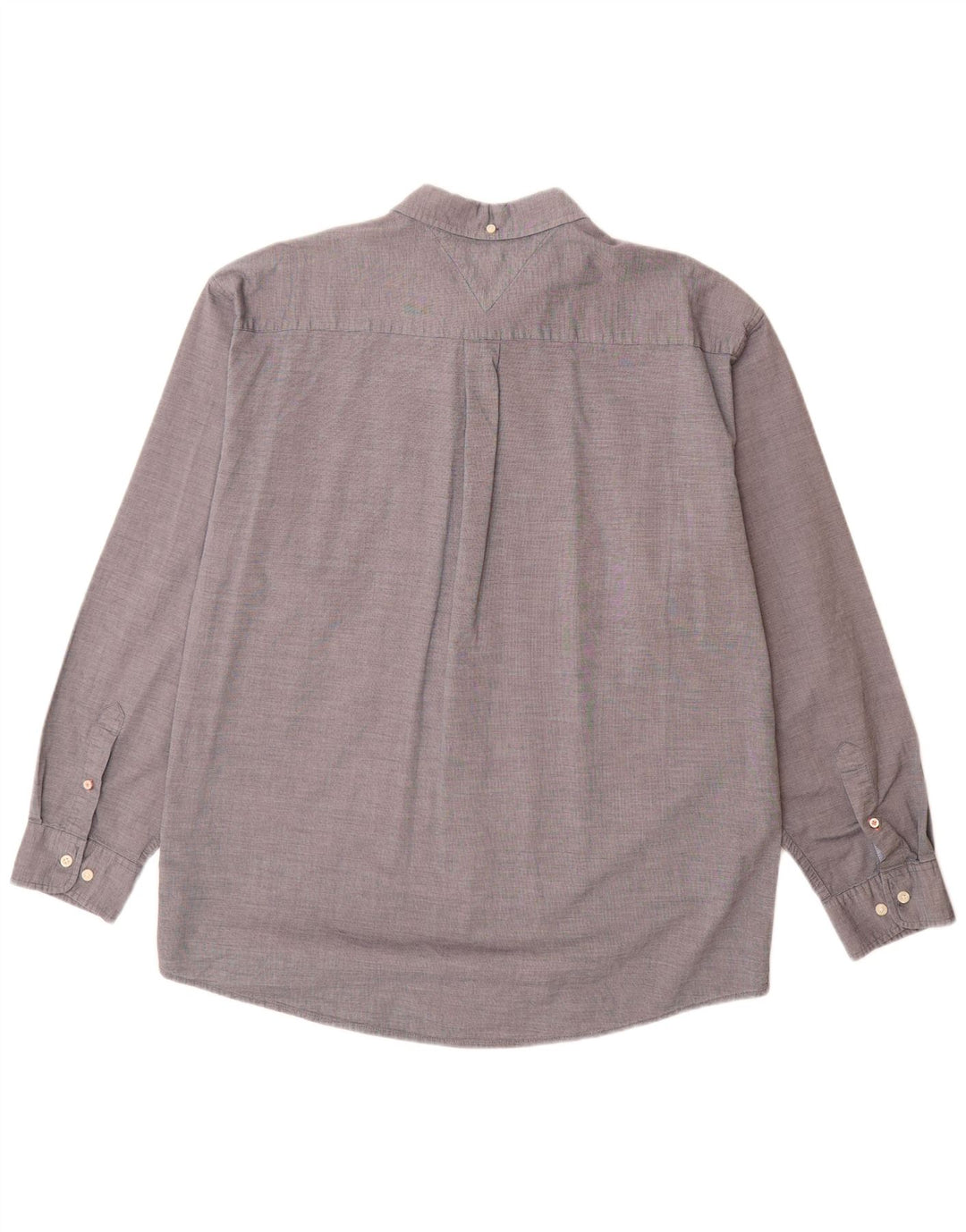 Tommy Hilfiger Herre Classic Fit skjorte 2XL Grå Bomuld