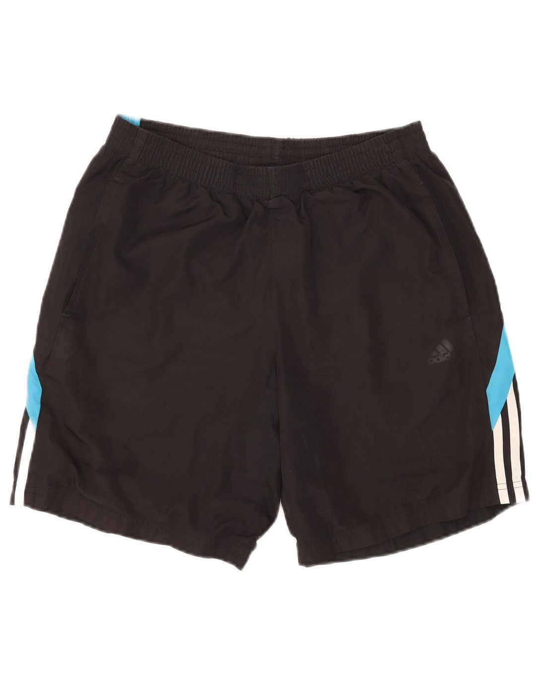 Adidas Herre Sportshorts Medium Sort Colourblock Polyester