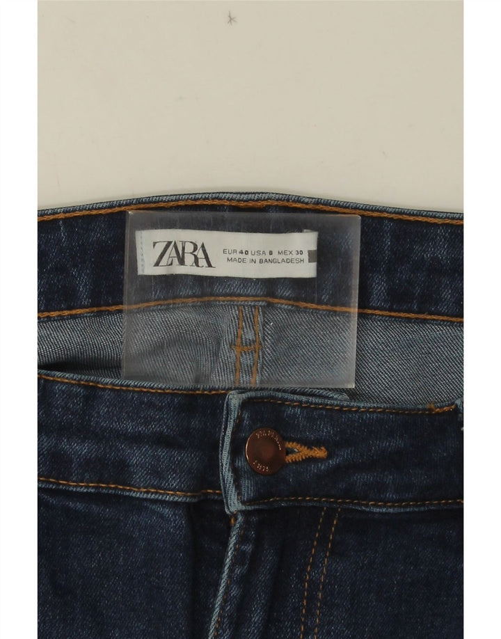 Zara Dame Slim Jeans EU 40 Medium W30 L27 Blå