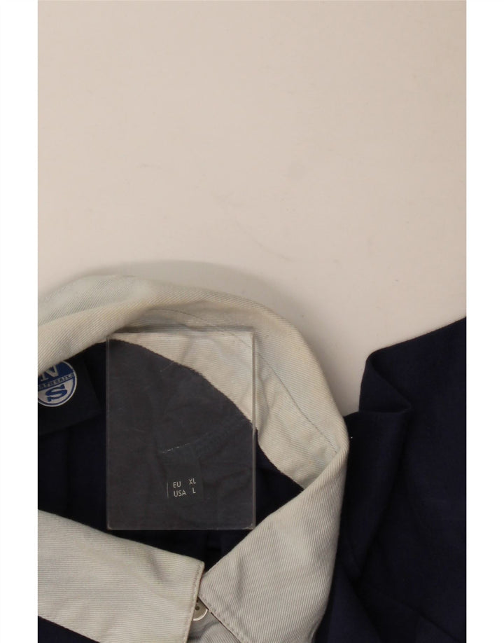North Sails Herre Rugby Polo XL Navy Blue