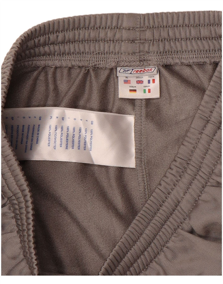 Reebok Boys Graphic Tracksuit Bukser 13-14 år Grå polyester