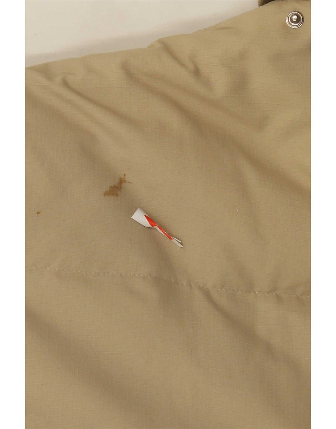 Fila Herre Polstret Frakke UK 40 Stor Beige Polyamid