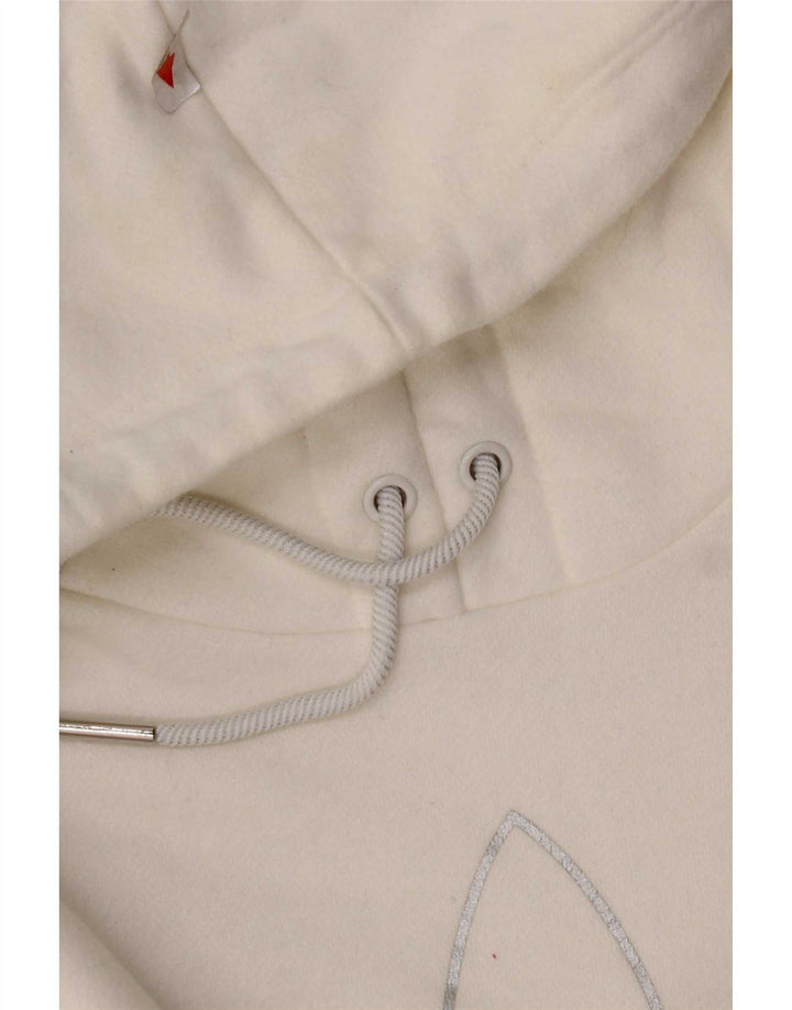 Adidas Grafisk hættetrøje til kvinder IT 44 Medium White
