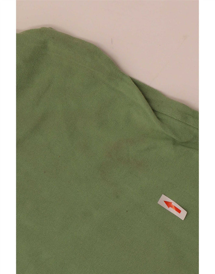 Sergio Tacchini Langærmet herre poloshirt 2XL Grøn