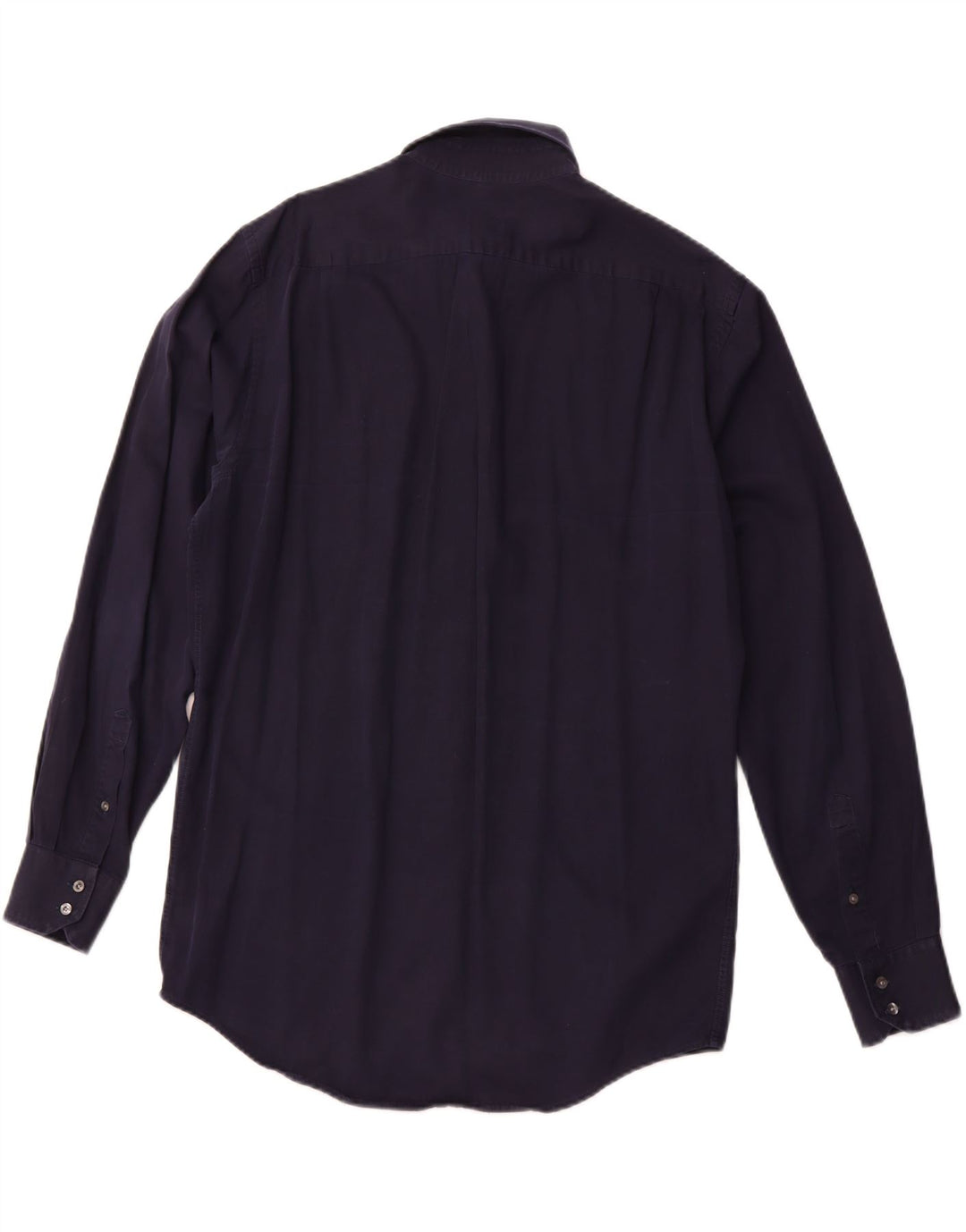 LACOSTE Herre Regular Fit skjorte str. 41 Medium marineblå bomuld