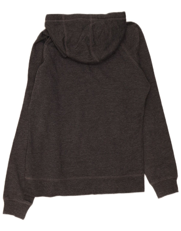 The North Face Graphic Hoodie Jumper UK 14 Medium Grey Bomuld