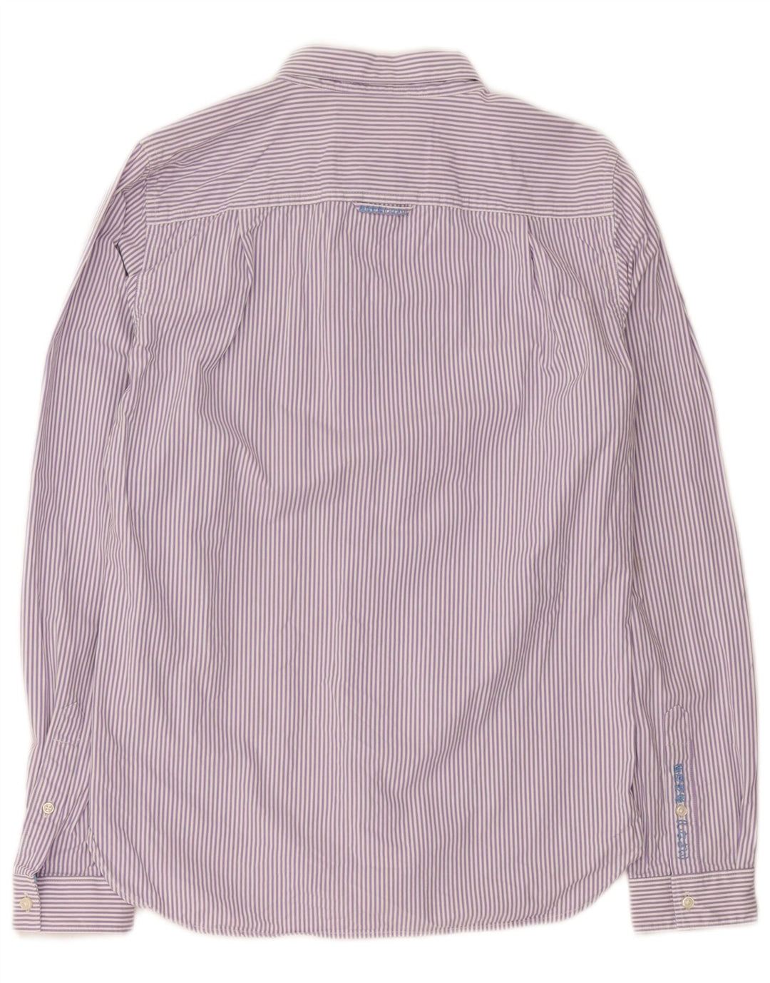 Superdry herreskjorte medium lilla nålestribet bomuld