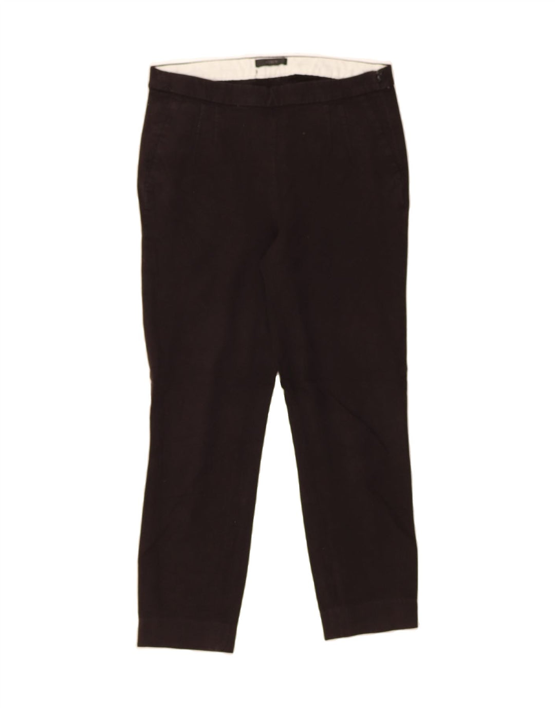 J. CREW Womens Slim Cropped Trousers W28 L23 Black Cotton Vintage J. Crew and Second-Hand J. Crew from Messina Hembry 