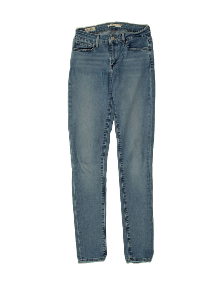 LEVI'S Womens 711 Skinny Jeans W26 L32 Blue Cotton Vintage Levi's and Second-Hand Levi's from Messina Hembry 