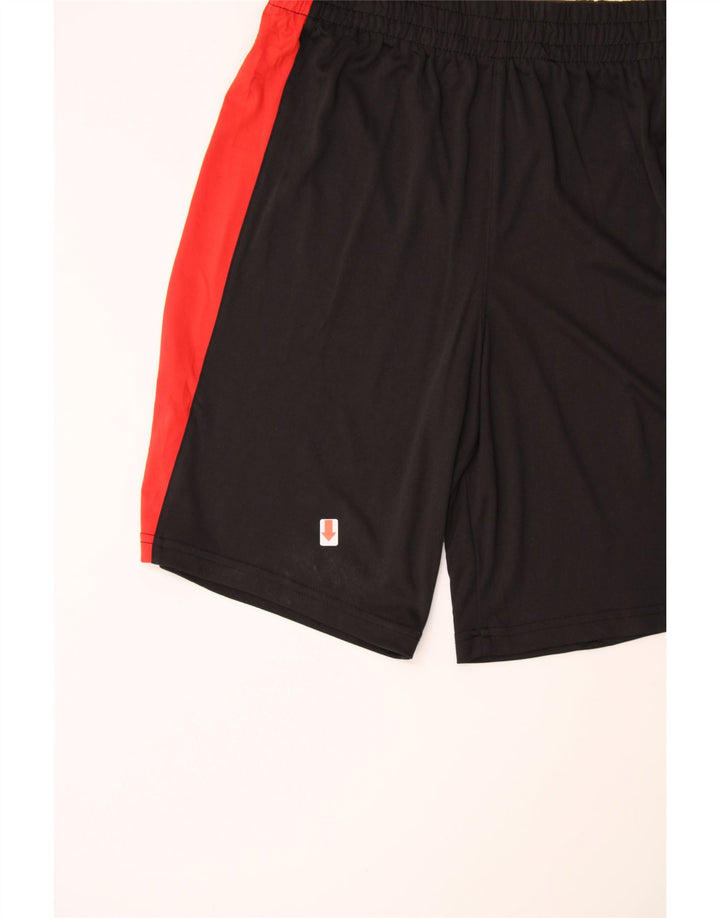 PUMA Boys Sport Shorts 10-11 Years Medium  Black Colourblock Polyester Vintage Puma and Second-Hand Puma from Messina Hembry 