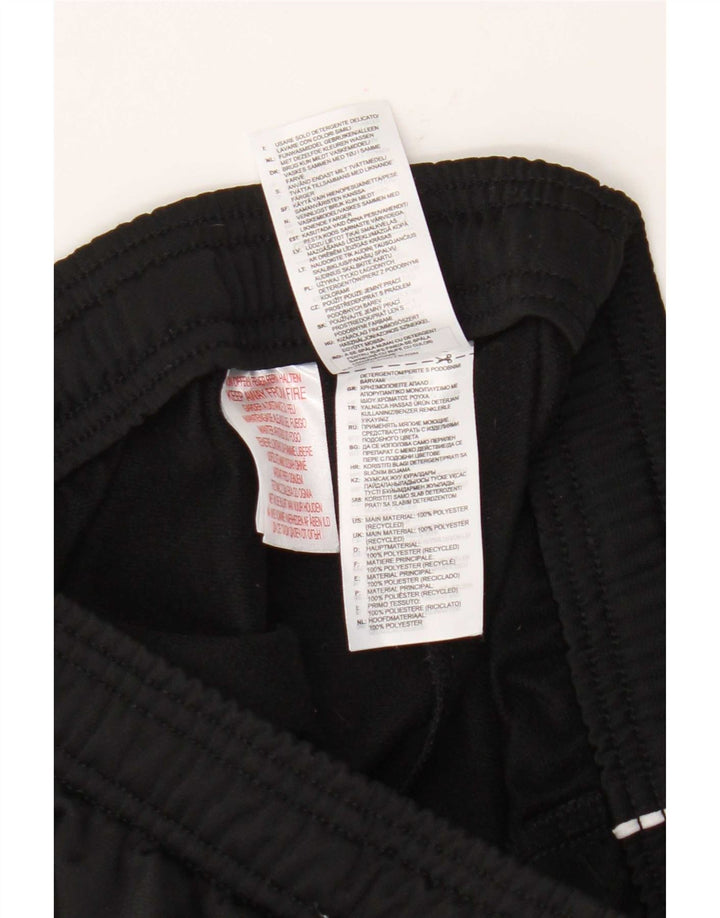Adidas Drenge Træningsdragt Bukser Joggers 13-14 År Sort Polyester
