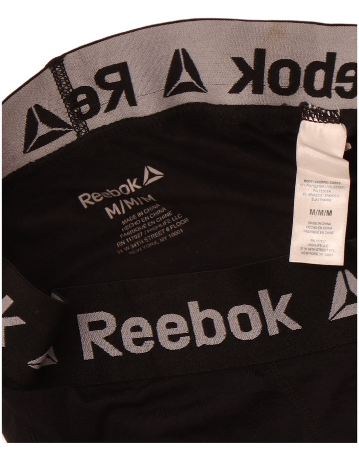 Reebok Herre Grafiske Leggings Medium Sort Polyester