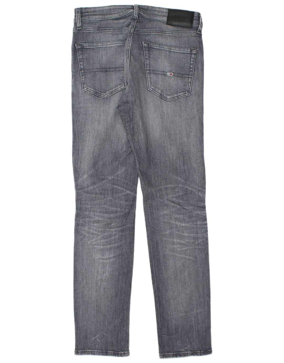 TOMMY HILFIGER Slim Jeans til mænd W30 L32 Grå bomuld