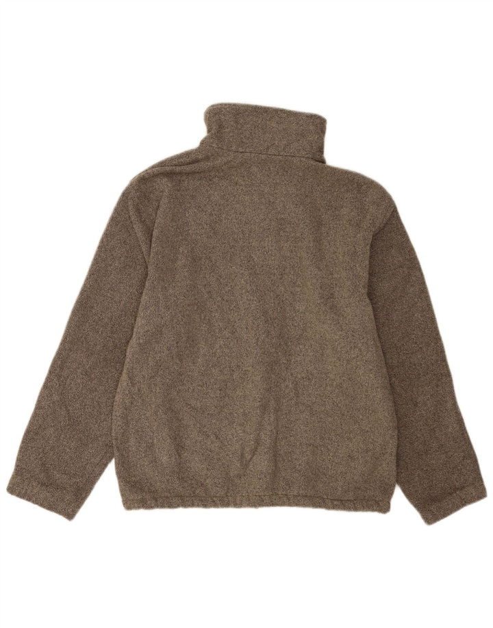 Canadiens træningsdragt topjakke til kvinder UK 18 XL Grå Flecked Polyester