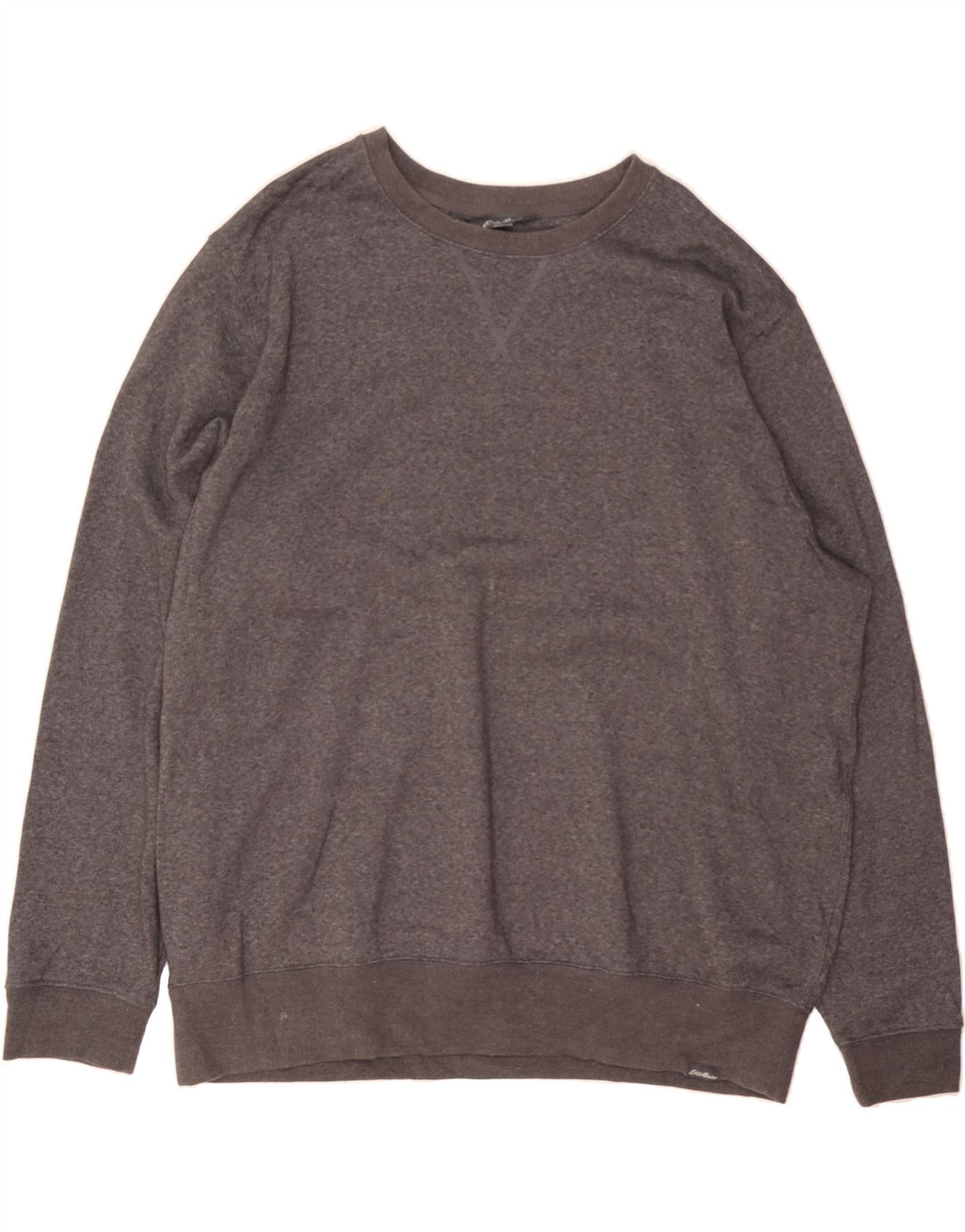 EDDIE BAUER Mens Sweatshirt Jumper 2XL Grey Cotton Vintage Eddie Bauer and Second-Hand Eddie Bauer from Messina Hembry 