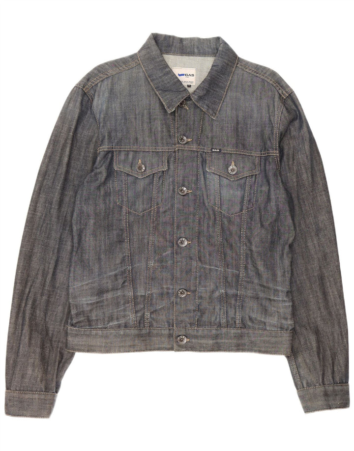 Gas Dame denimjakke UK 18 XL Marineblå Bomuld
