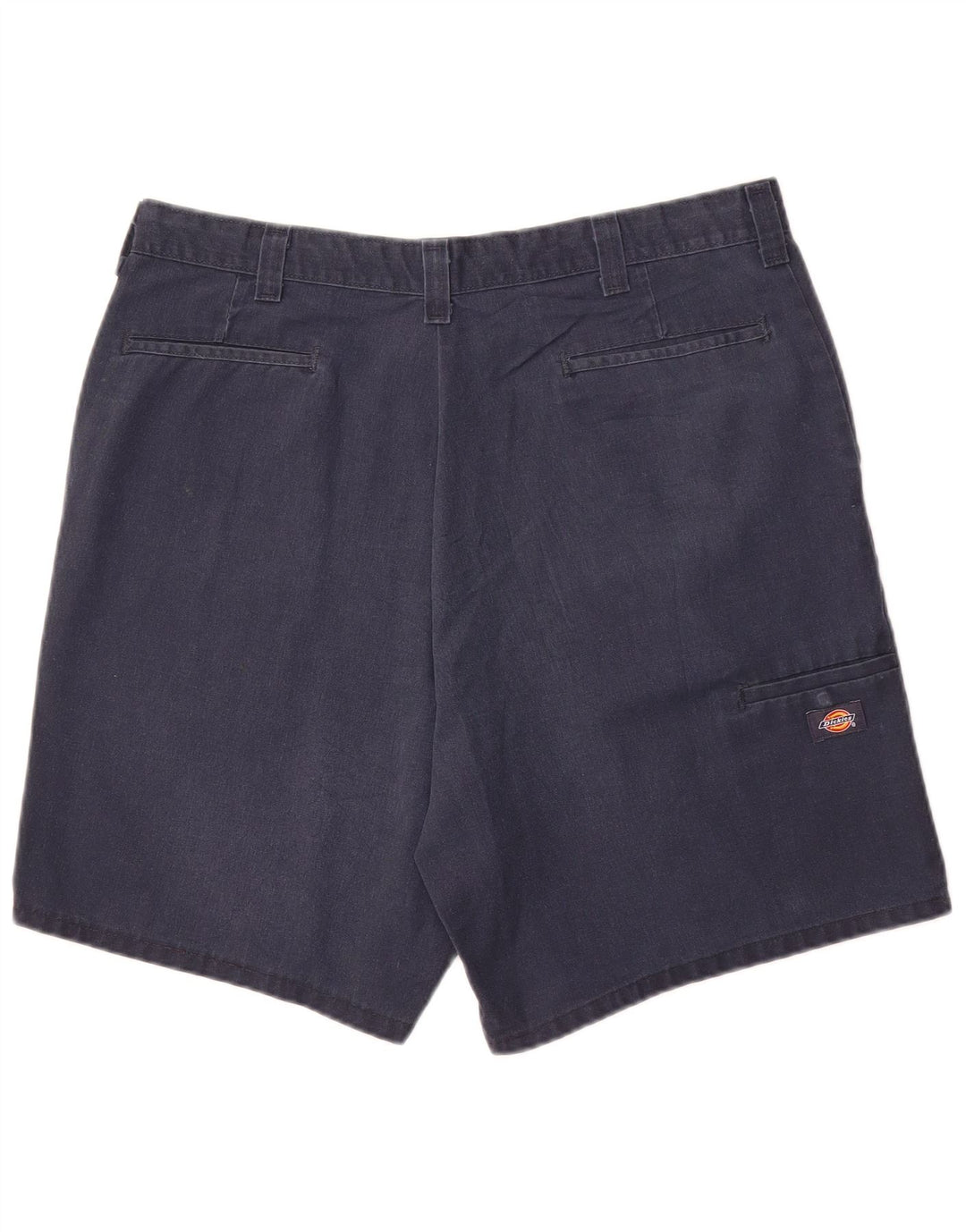 DICKIES Mens Cargo Shorts W36 Large  Navy Blue Polyester