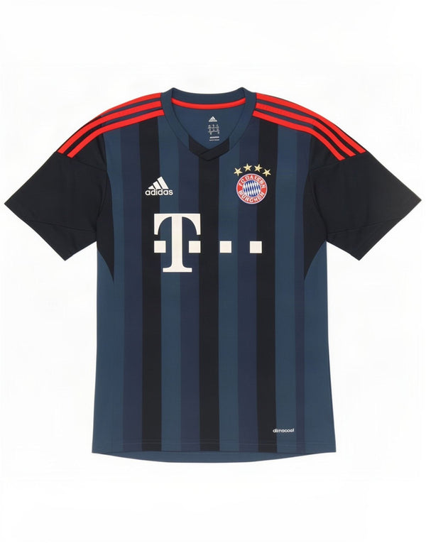 Adidas drenge Climacool grafisk t-shirt top 15-16 år marineblå stribet