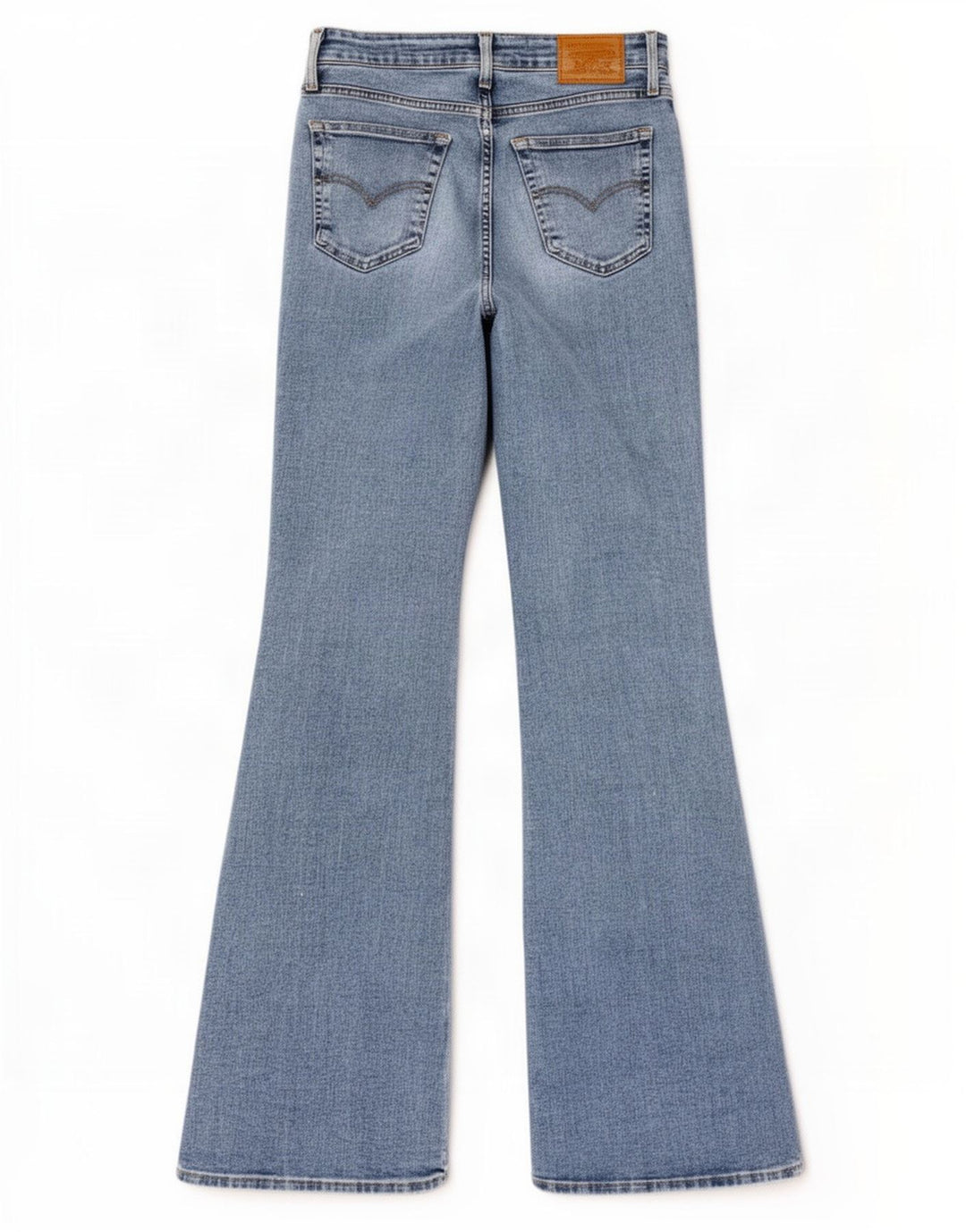 Levi's Dame 726 Flared Jeans W27 L34 Blå Bomuld