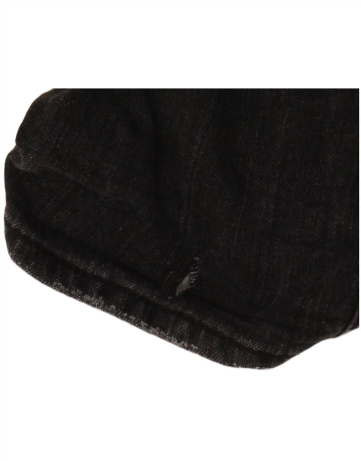 Lee Herre Luke Distressed Slim Jeans W34 L32 Sort Bomuld