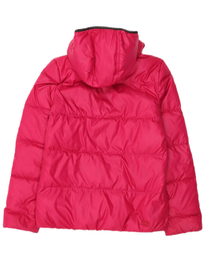 Adidas Polstret hættejakke til kvinder EU 38 Medium Pink Polyester