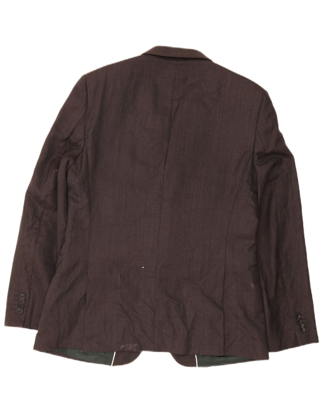 French Connection Herre 2 Button Blazer Jacket UK 42 XL Grå Uld Klassisk