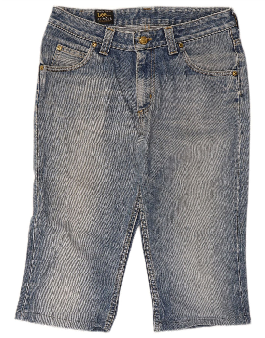 Lee Herre Felton Denim Shorts W30 Medium Blue Bomuld
