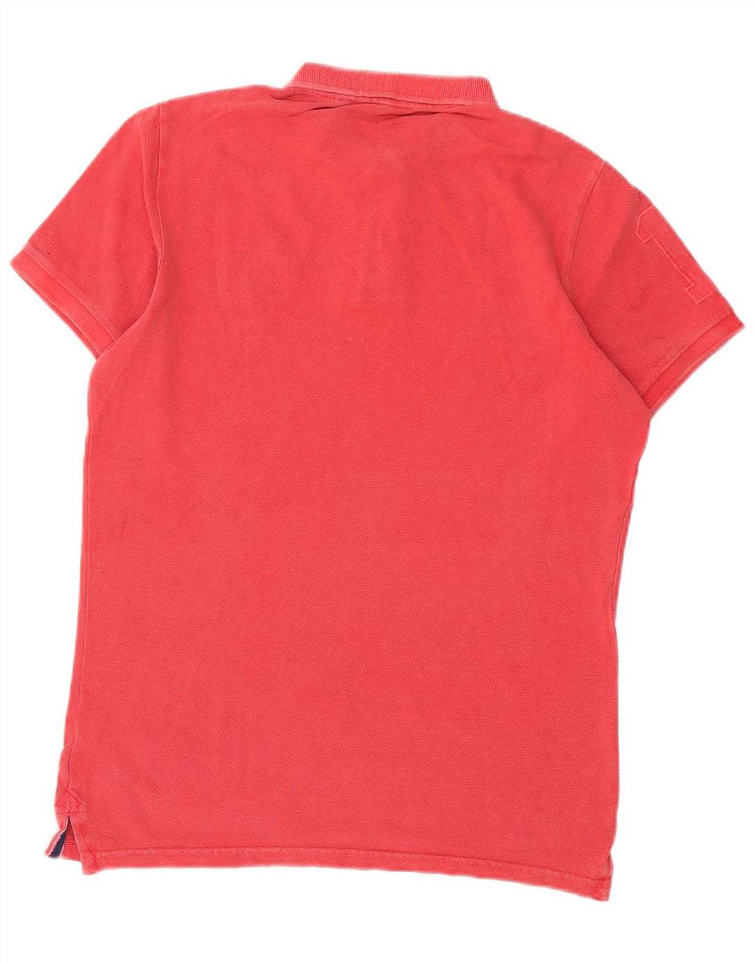 Superdry herre poloshirt Medium rød bomuld